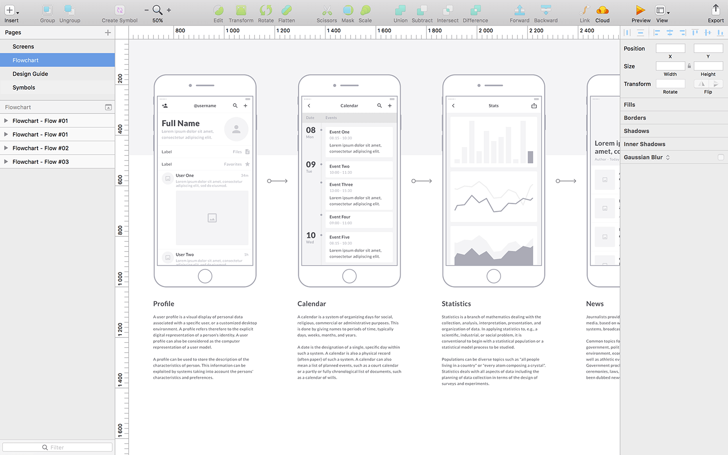 Wireframe Kits - Sketch, Figma & Illustrator