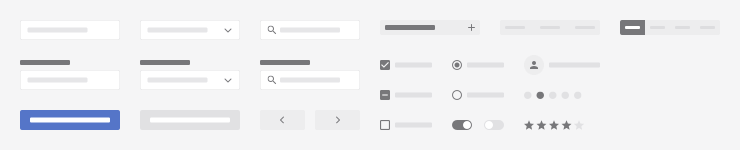 Responsive Wireframe Kit - Components