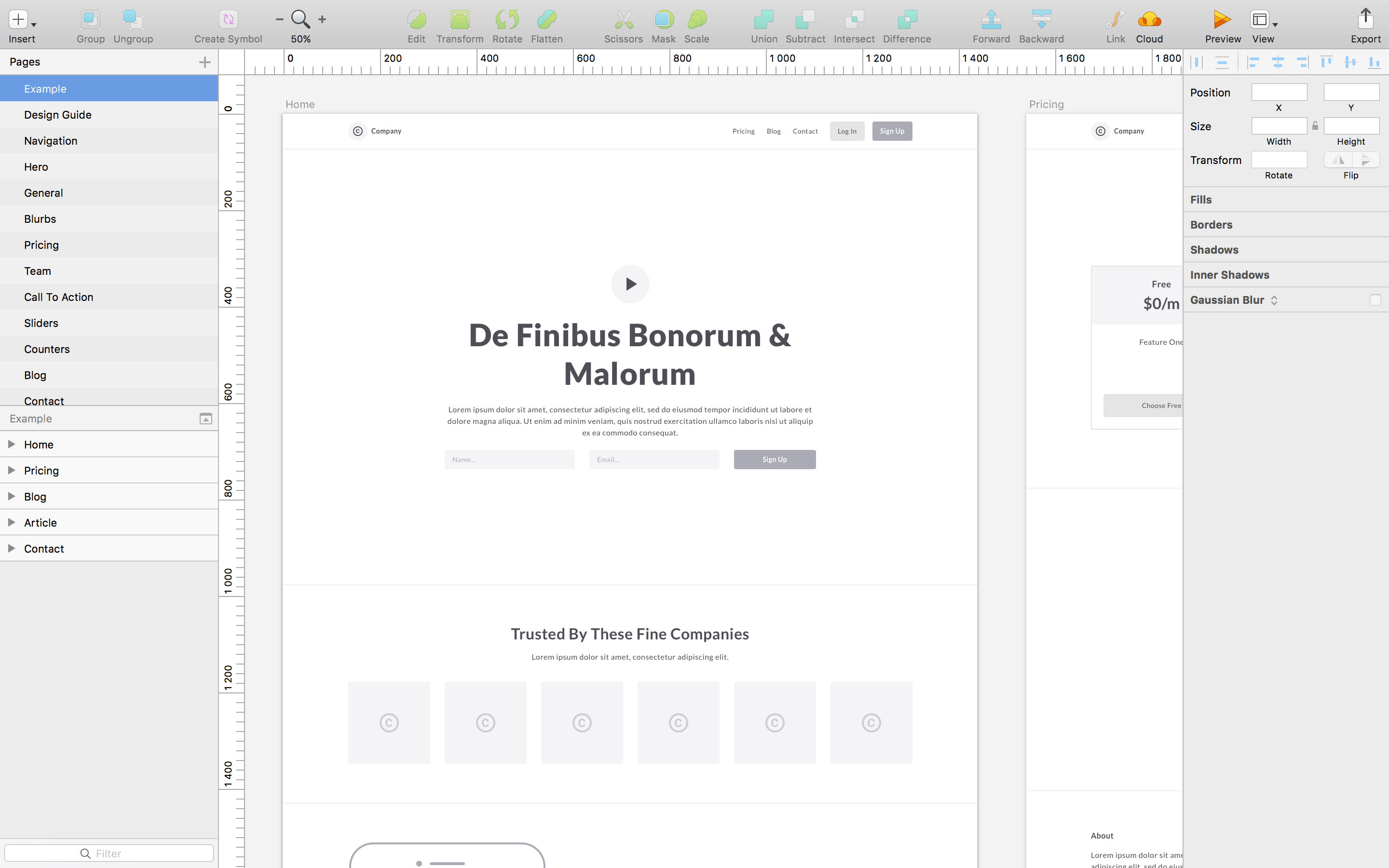 Wireframe Kits - Sketch, Figma & Illustrator